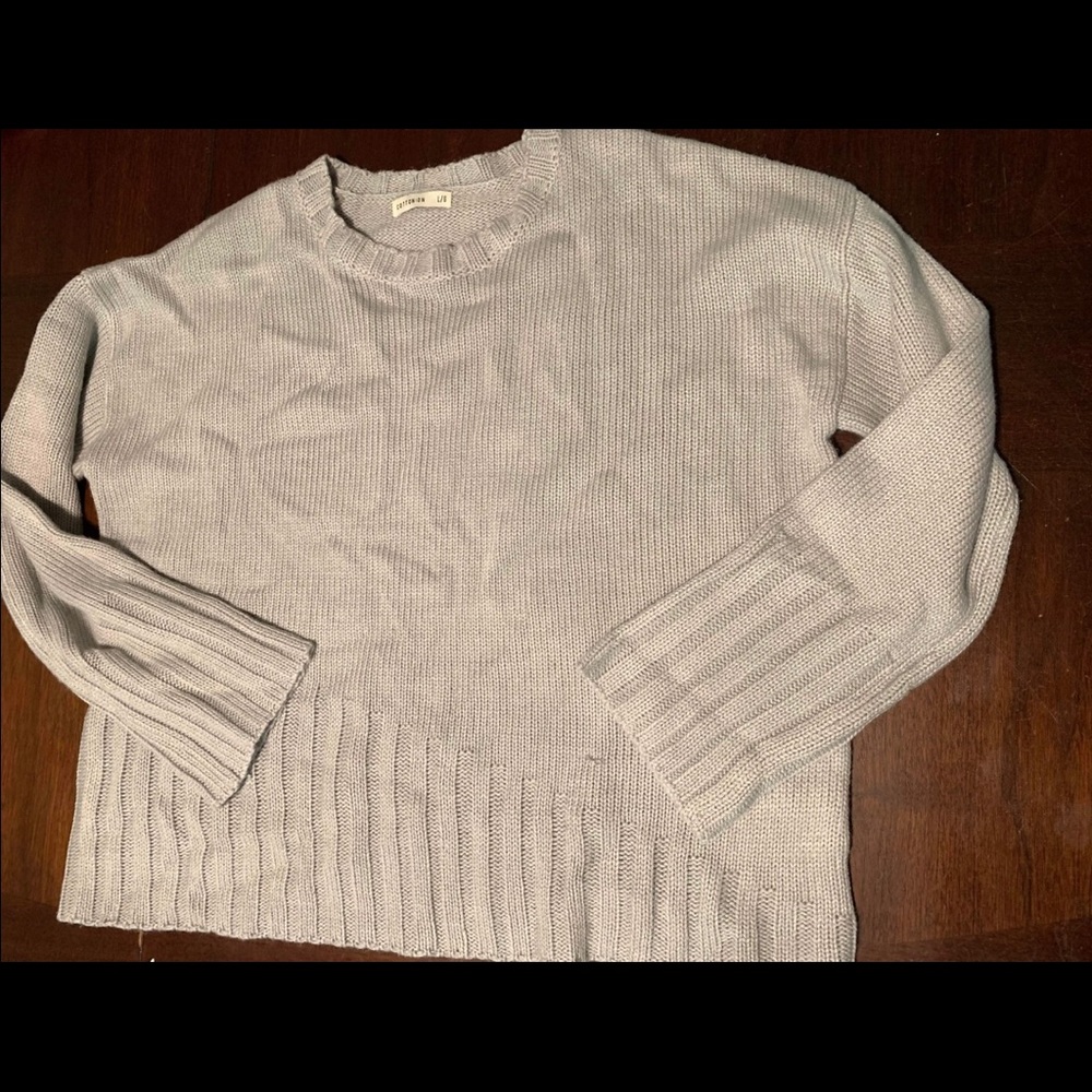 Cropped sweater